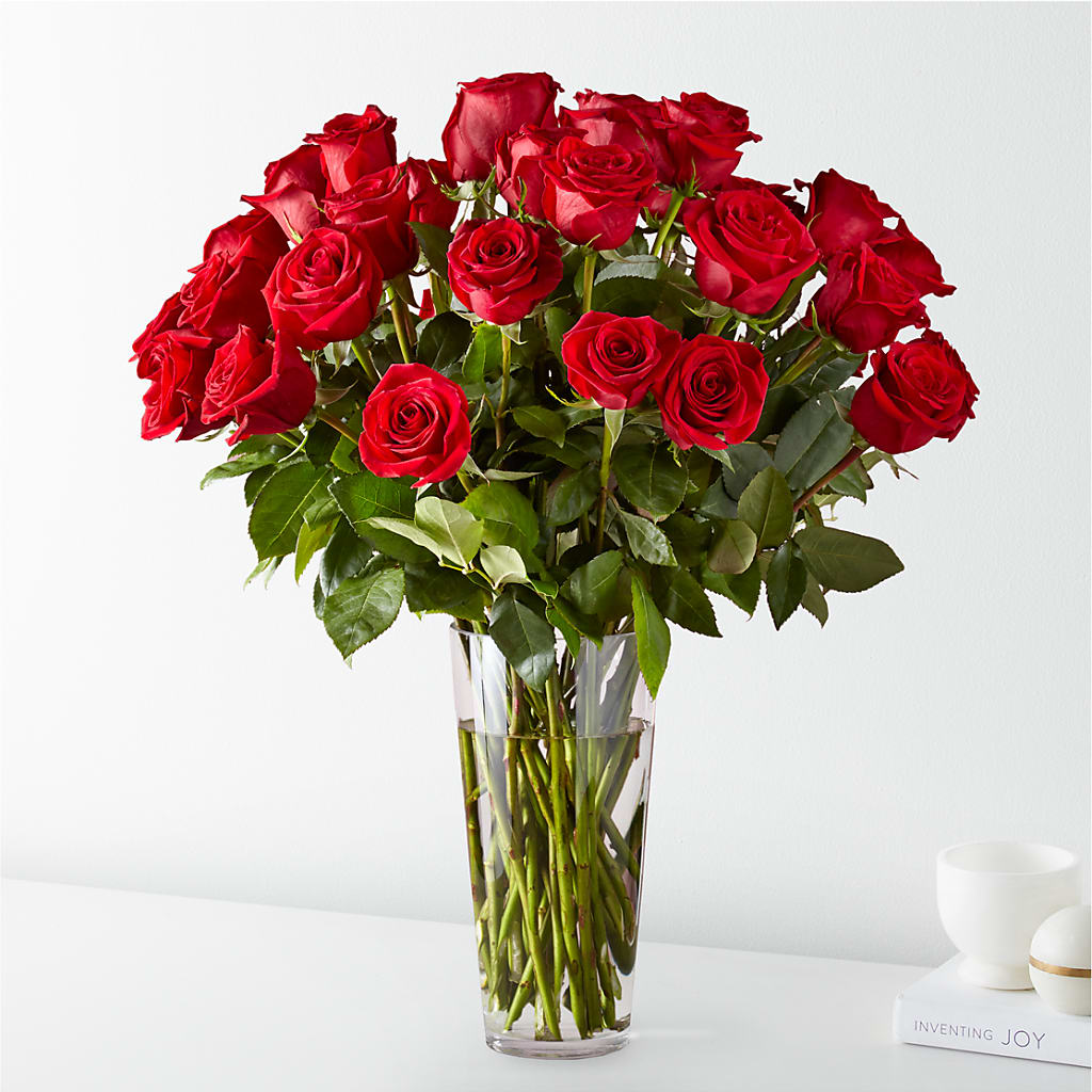Long Stem Red Rose Bouquet – Flora Ventures Llc, Newmarket NH