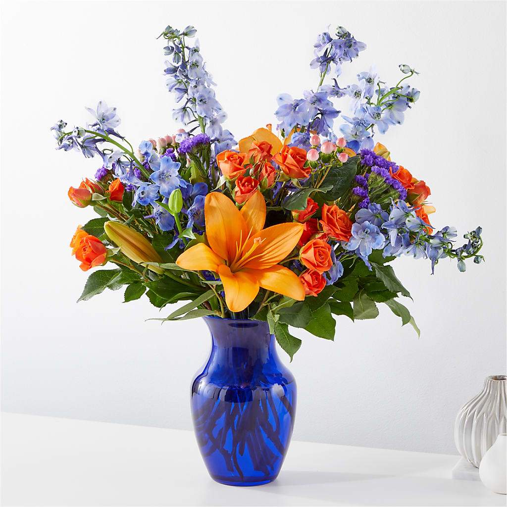 Radiant Citrus Bouquet – Flora Ventures Llc, Newmarket NH