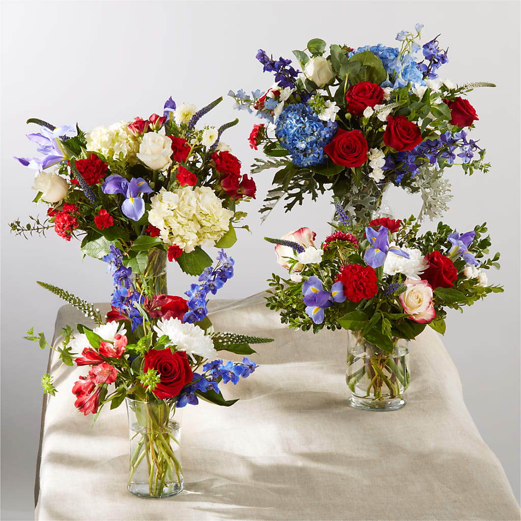 Star Spangled - A Florist Original – Flora Ventures Llc, Newmarket NH