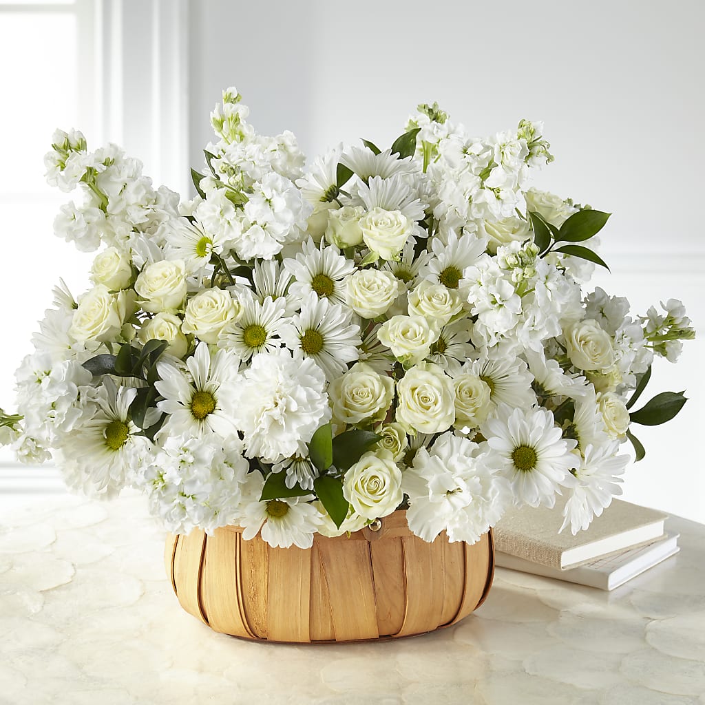 Graceful Garden Basket – Flora Ventures Llc, Newmarket NH