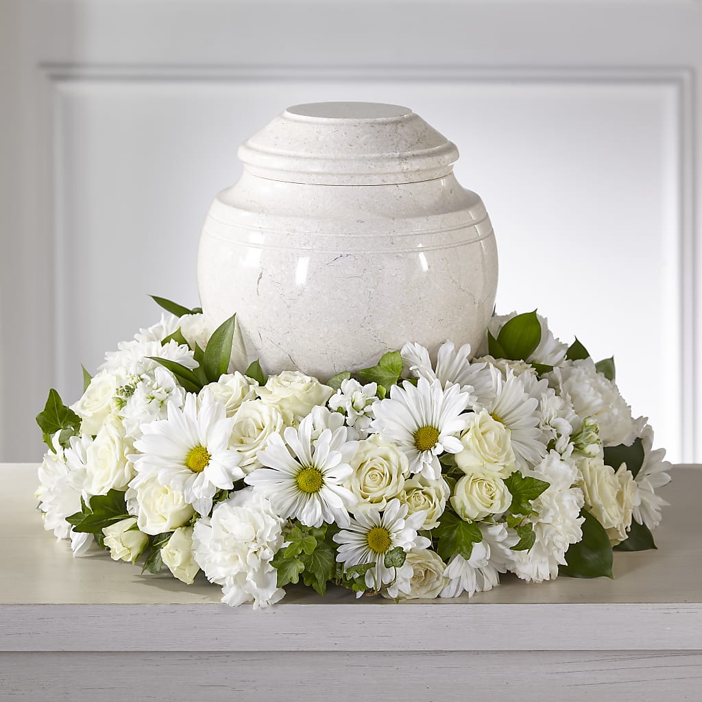Ivory Gardens Cremation Adornment – Flora Ventures Llc, Newmarket NH