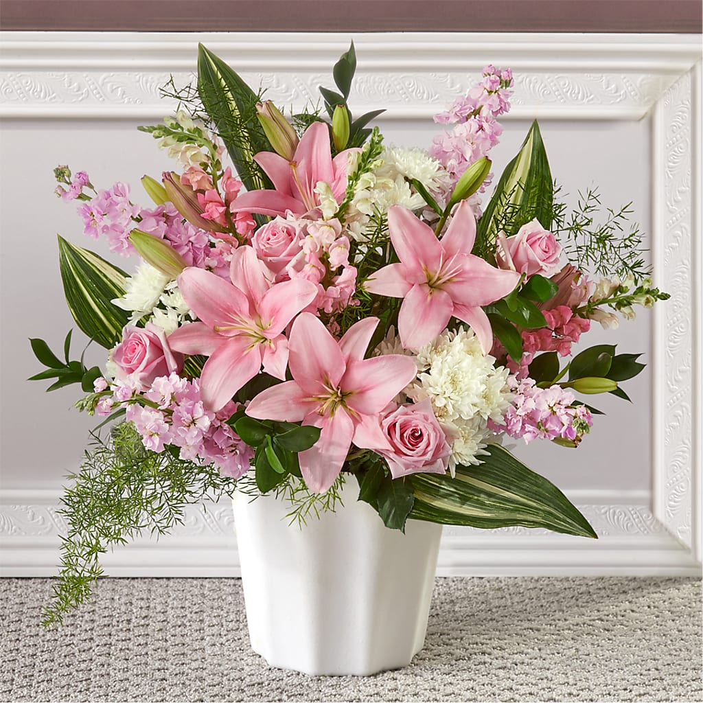 Simply Serene Floor Basket – Flora Ventures Llc, Newmarket NH