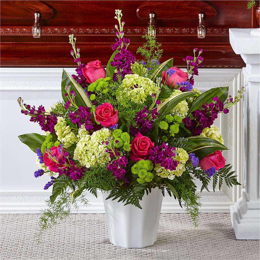 Beautiful Horizons Floor Basket – Flora Ventures Llc, Newmarket NH