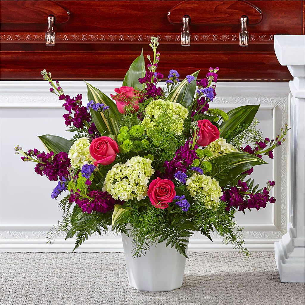 Beautiful Horizons Floor Basket – Flora Ventures Llc, Newmarket NH