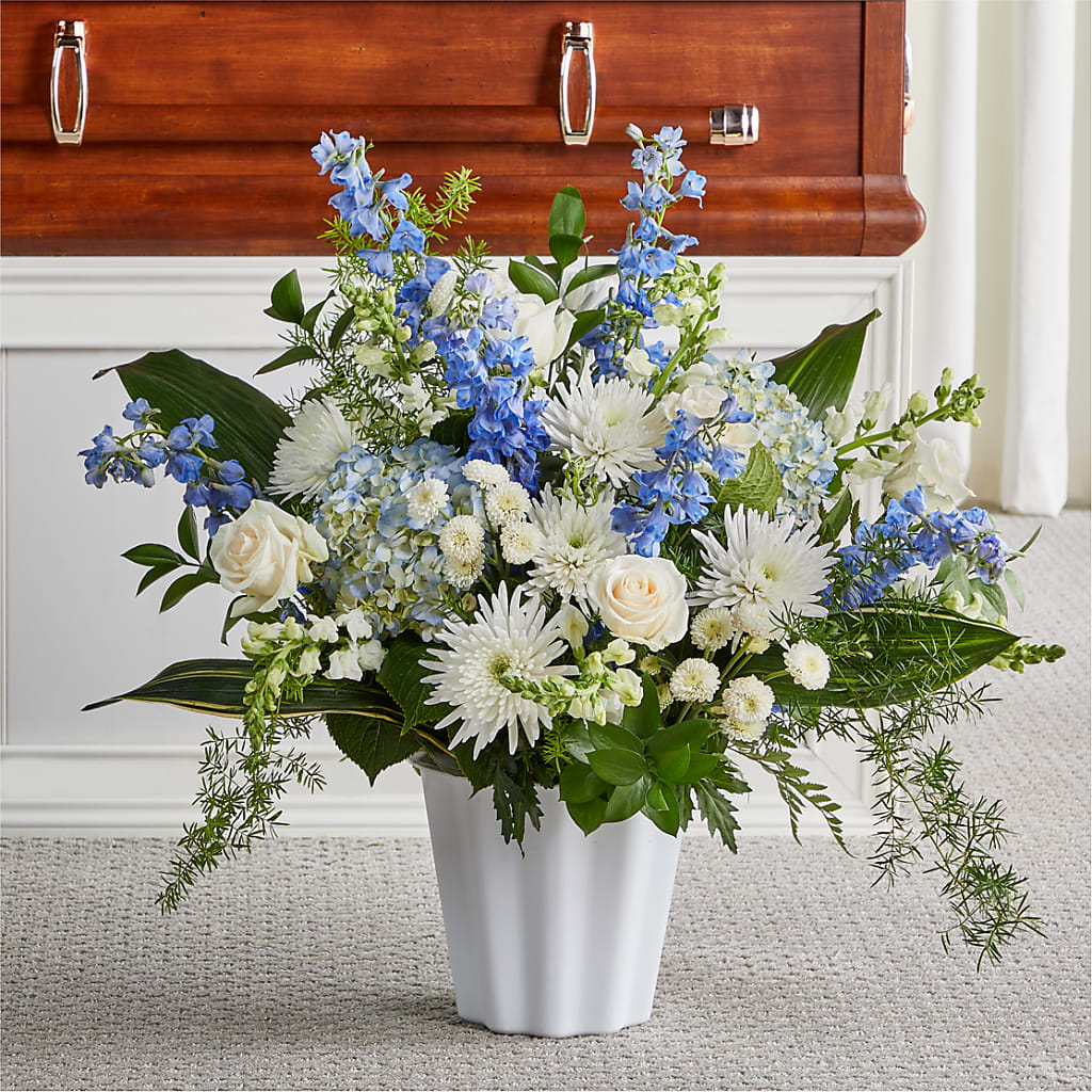 Everlasting Memories Floor Basket – Flora Ventures Llc, Newmarket NH
