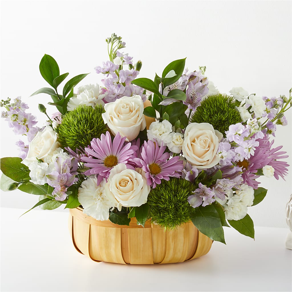 Peace & Love Basket – Flora Ventures Llc, Newmarket NH