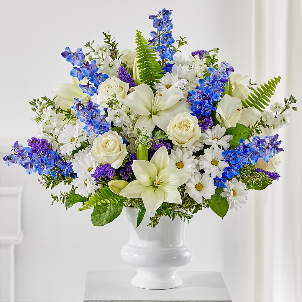 Expressions of Hope Urn Arrangement – Flora Ventures Llc, Newmarket NH