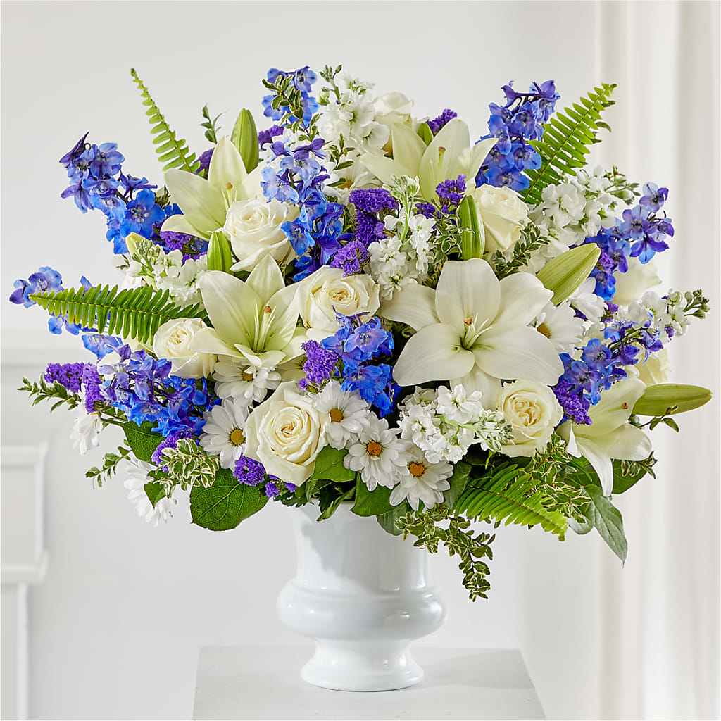 Expressions of Hope Urn Arrangement – Flora Ventures Llc, Newmarket NH