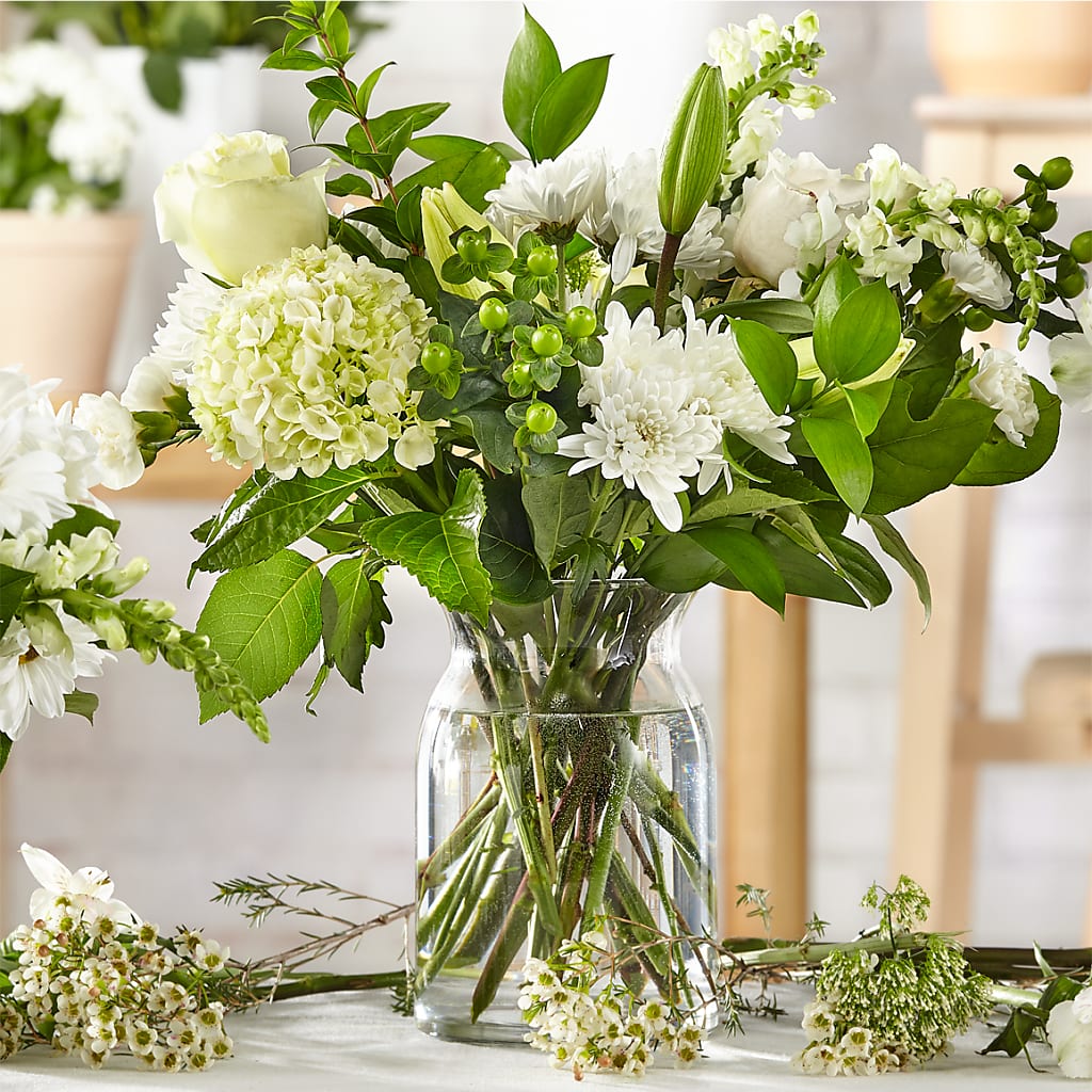 Classic Ivory – A Florist Original – Flora Ventures Llc, Newmarket NH
