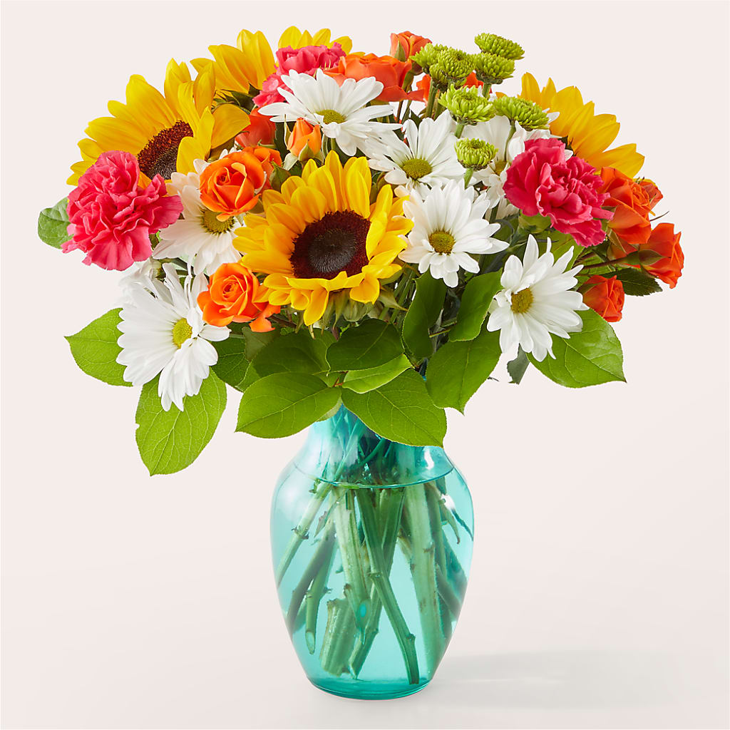 Sun-drenched Blooms Bouquet – Flora Ventures Llc, Newmarket NH