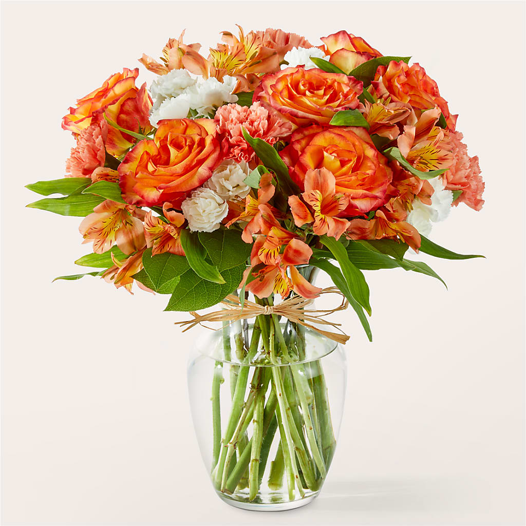 Apricot Glow Bouquet – Flora Ventures Llc, Newmarket NH