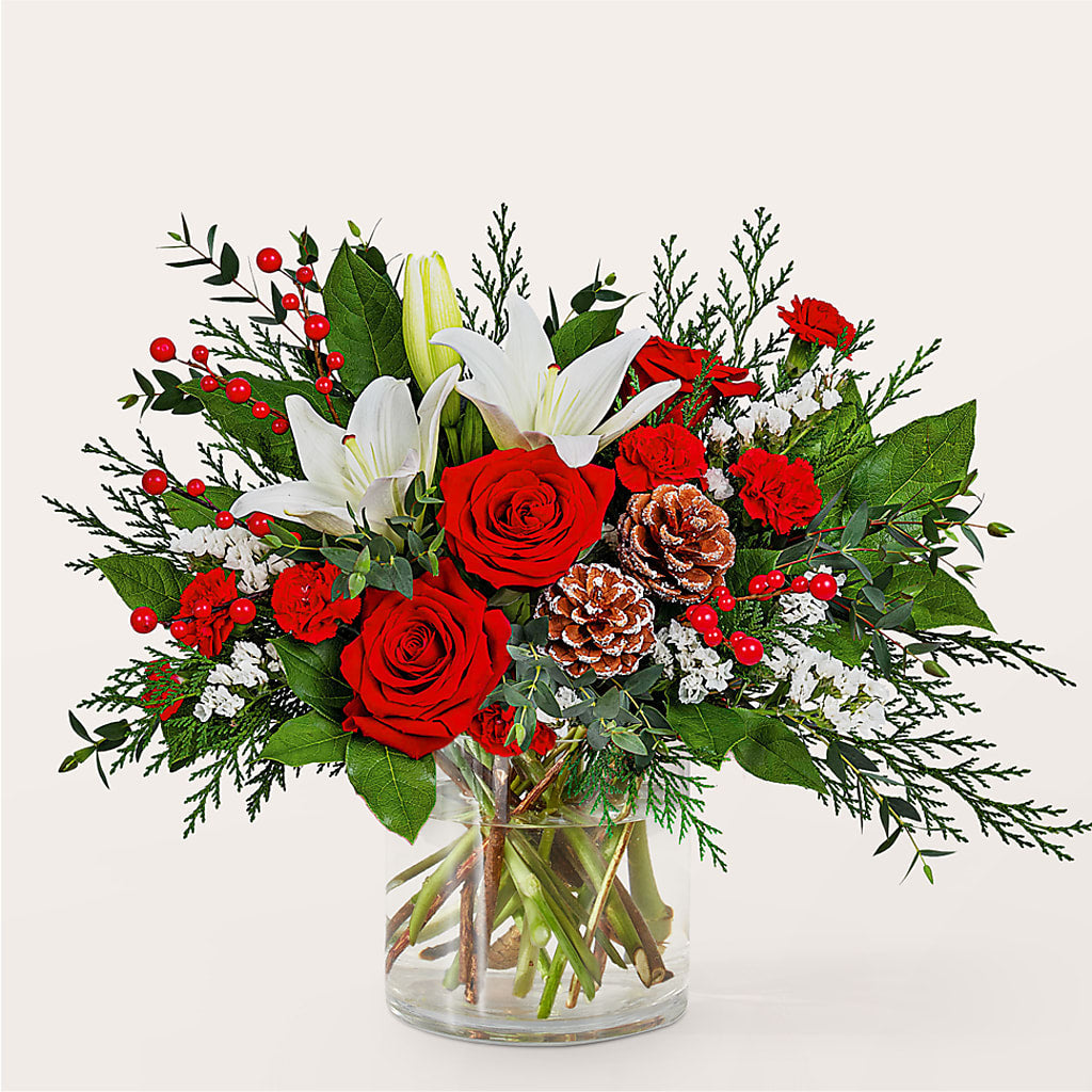 Best in Snow Bouquet – Flora Ventures Llc, Newmarket NH