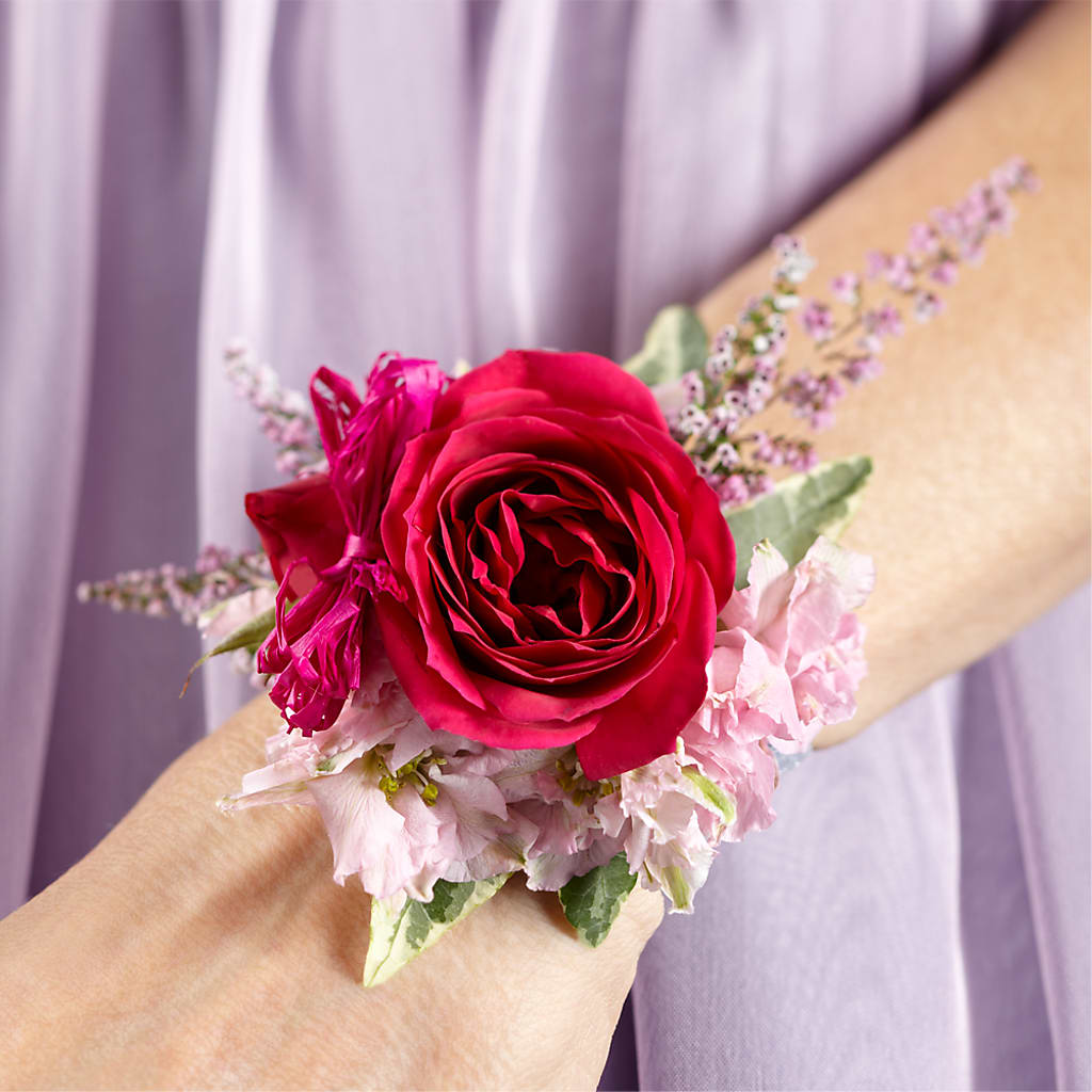 Rose Charm Corsage – Flora Ventures Llc, Newmarket NH