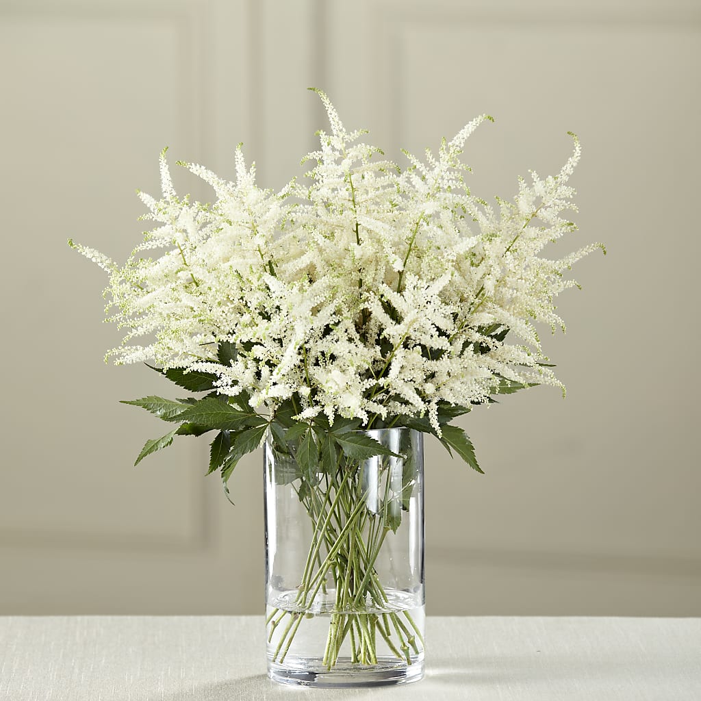 White Astilbe Bouquet – Flora Ventures Llc, Newmarket NH