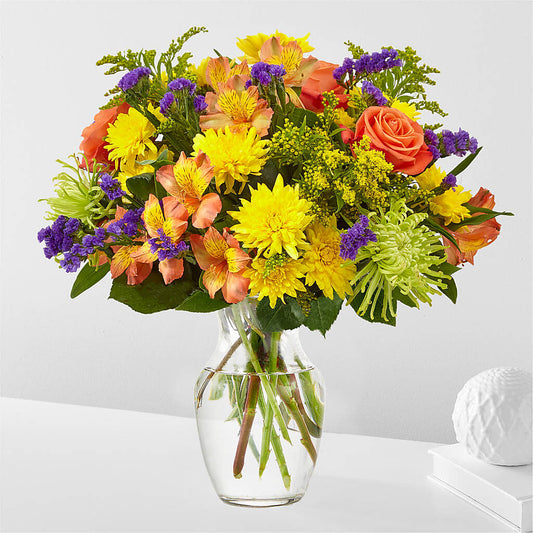 Marmalade Skies Bouquet –  Flora Ventures Llc, Newmarket NH