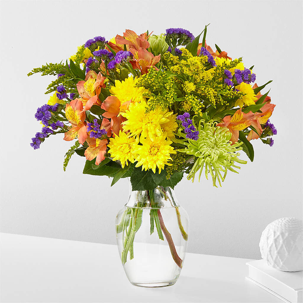 Marmalade Skies Bouquet –  Flora Ventures Llc, Newmarket NH