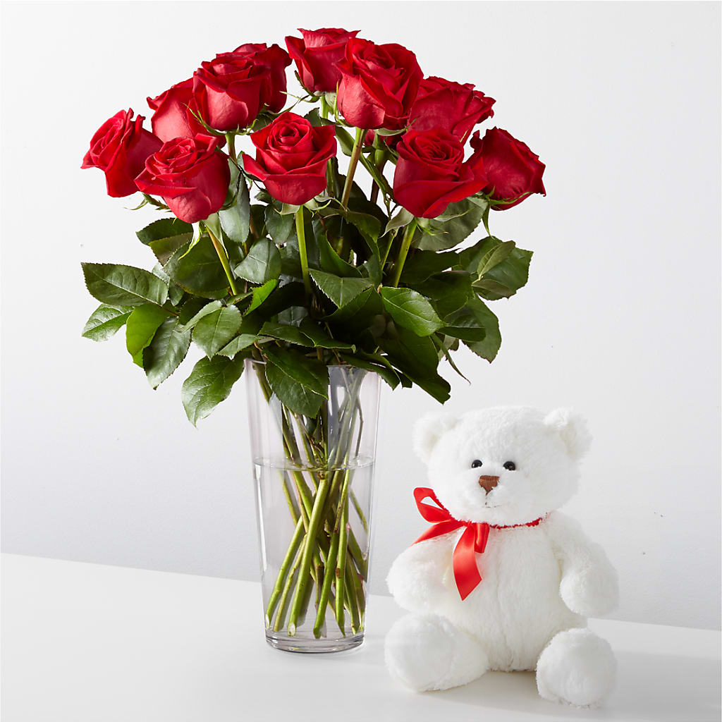 Romantic Long Stem Red Rose Bouquet Bundles –  Flora Ventures Llc, Newmarket NH