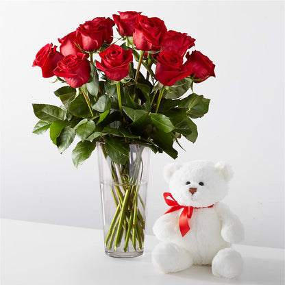 Romantic Long Stem Red Rose Bouquet Bundles –  Flora Ventures Llc, Newmarket NH