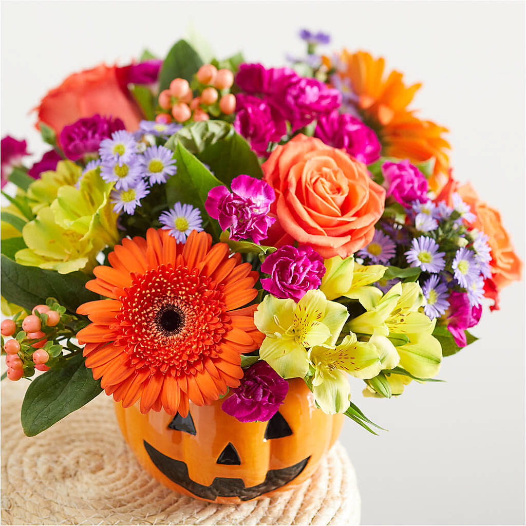 Tricks & Treats Pumpkin –  Flora Ventures Llc, Newmarket NH