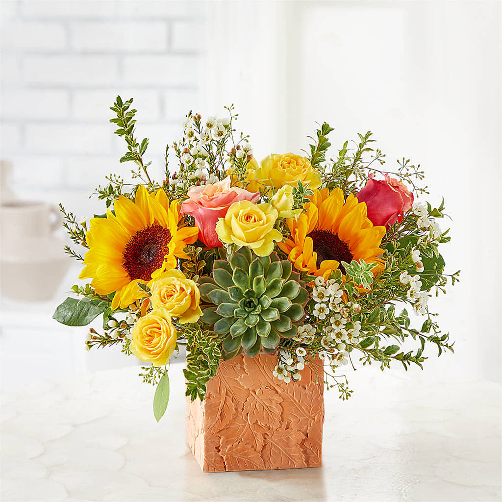 Sunflower Season Bouquet –  Flora Ventures Llc, Newmarket NH