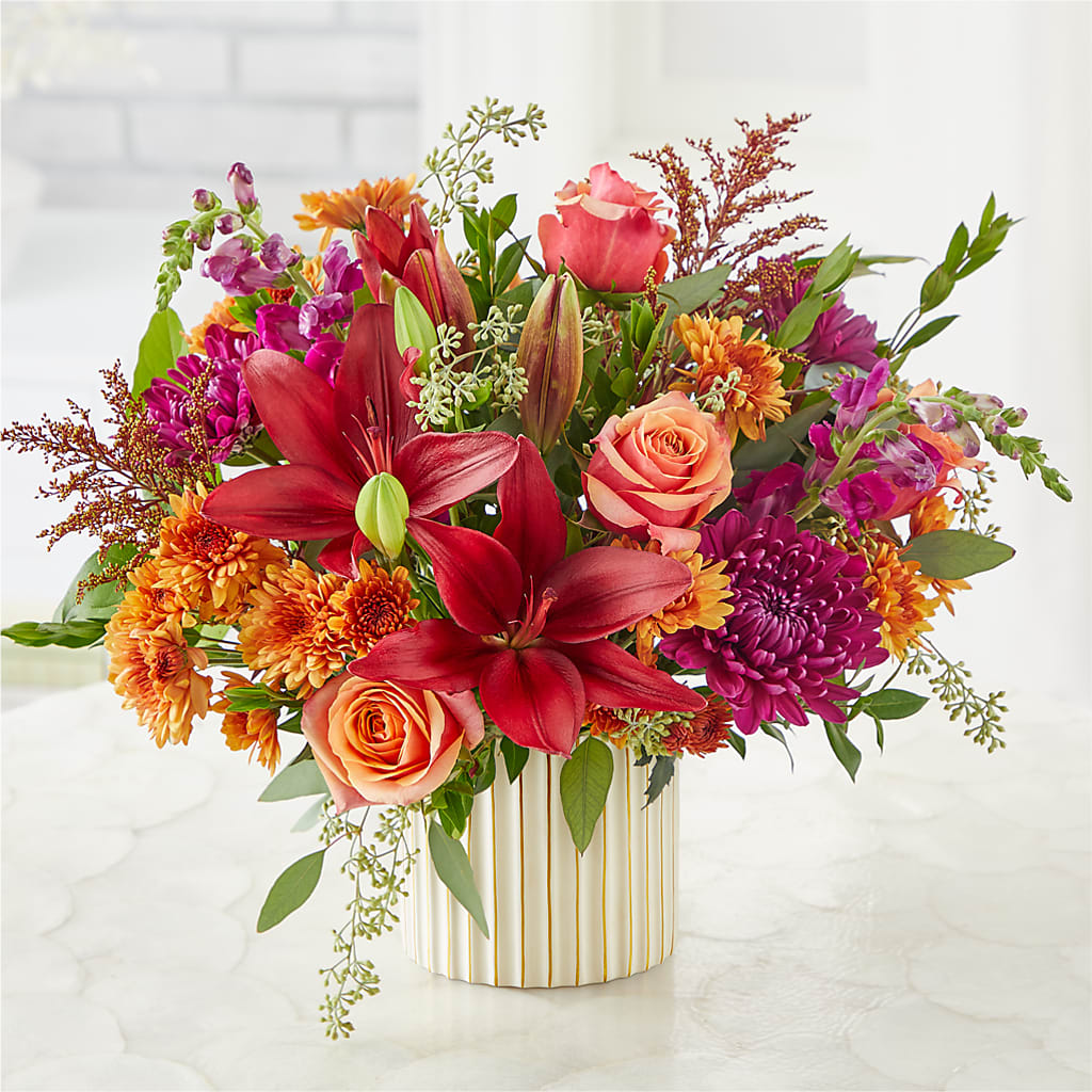 Burgundy Landscape Bouquet –  Flora Ventures Llc, Newmarket NH