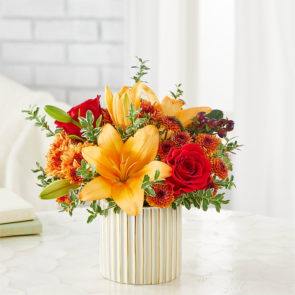 Scarlet Skies Bouquet –  Flora Ventures Llc, Newmarket NH
