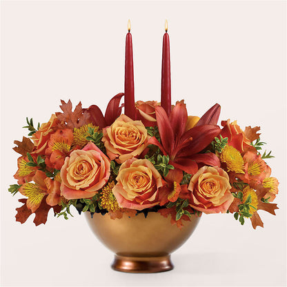 Harvest Table Centerpiece –  Flora Ventures Llc, Newmarket NH