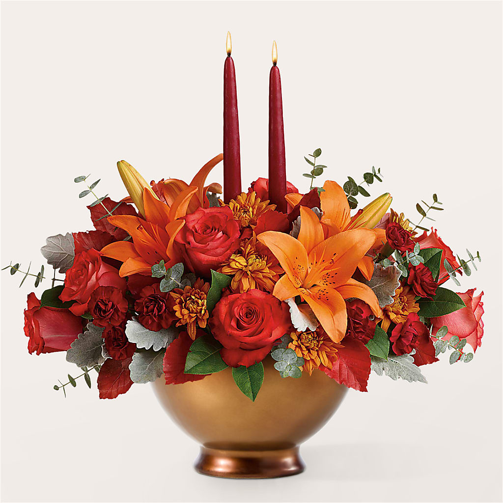Fruits of Fall Centerpiece –  Flora Ventures Llc, Newmarket NH