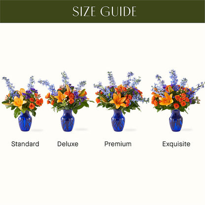 Radiant Citrus Bouquet –  Flora Ventures Llc, Newmarket NH