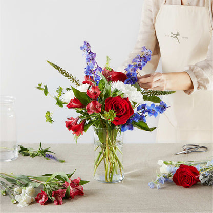 Star Spangled - A Florist Original –  Flora Ventures Llc, Newmarket NH