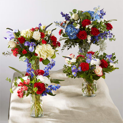 Star Spangled - A Florist Original –  Flora Ventures Llc, Newmarket NH