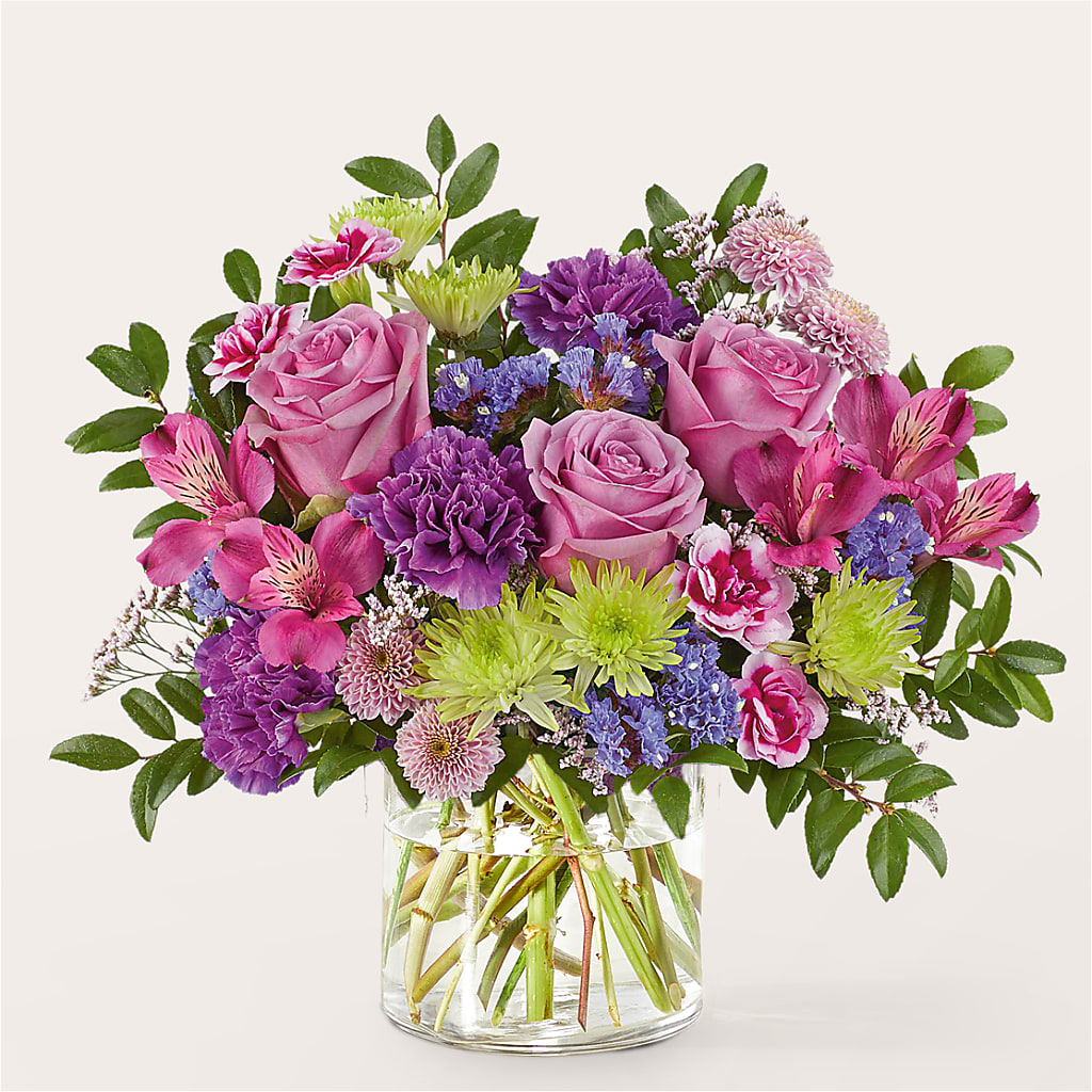 Glass Half Full Bouquet –  Flora Ventures Llc, Newmarket NH