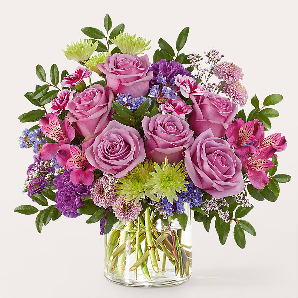 Glass Half Full Bouquet –  Flora Ventures Llc, Newmarket NH