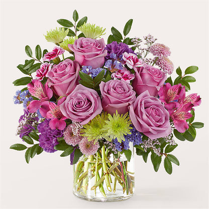 Glass Half Full Bouquet –  Flora Ventures Llc, Newmarket NH