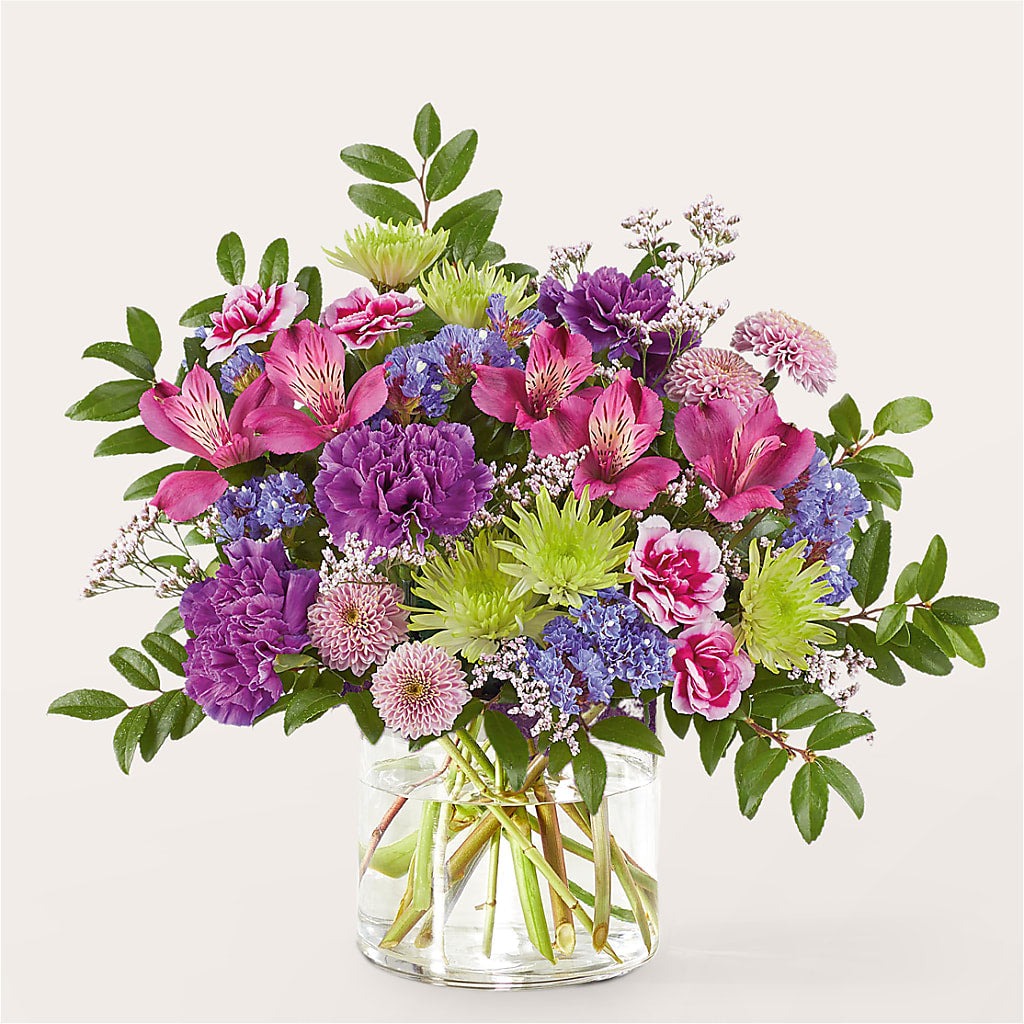 Glass Half Full Bouquet –  Flora Ventures Llc, Newmarket NH