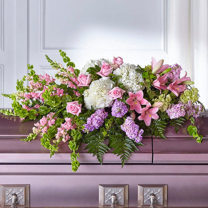 Life's Gratitude Casket Spray –  Flora Ventures Llc, Newmarket NH