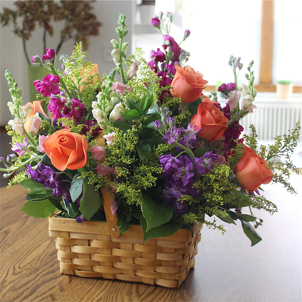 Garden of Life Basket –  Flora Ventures Llc, Newmarket NH