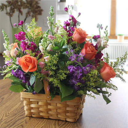 Garden of Life Basket –  Flora Ventures Llc, Newmarket NH