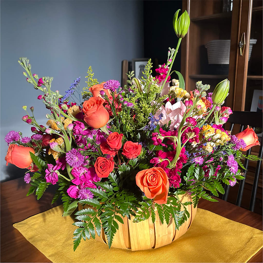 Garden of Life Basket –  Flora Ventures Llc, Newmarket NH