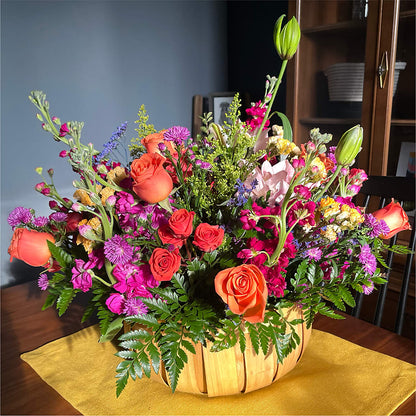 Garden of Life Basket –  Flora Ventures Llc, Newmarket NH
