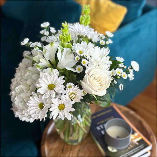 Classic Ivory – A Florist Original –  Flora Ventures Llc, Newmarket NH