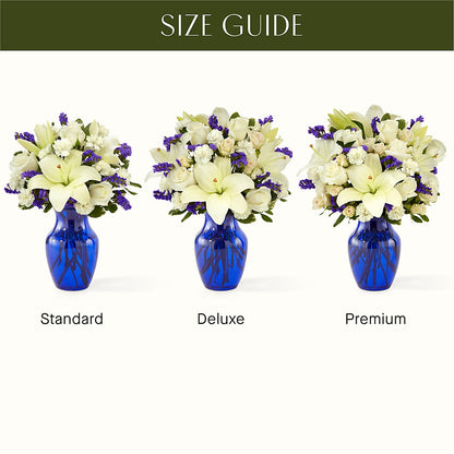 Sapphire Rush Bouquet –  Flora Ventures Llc, Newmarket NH