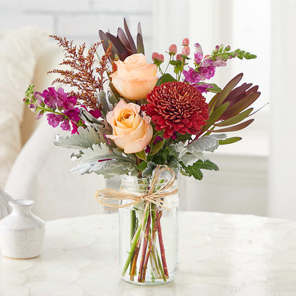 Moody Hues Bouquet –  Flora Ventures Llc, Newmarket NH