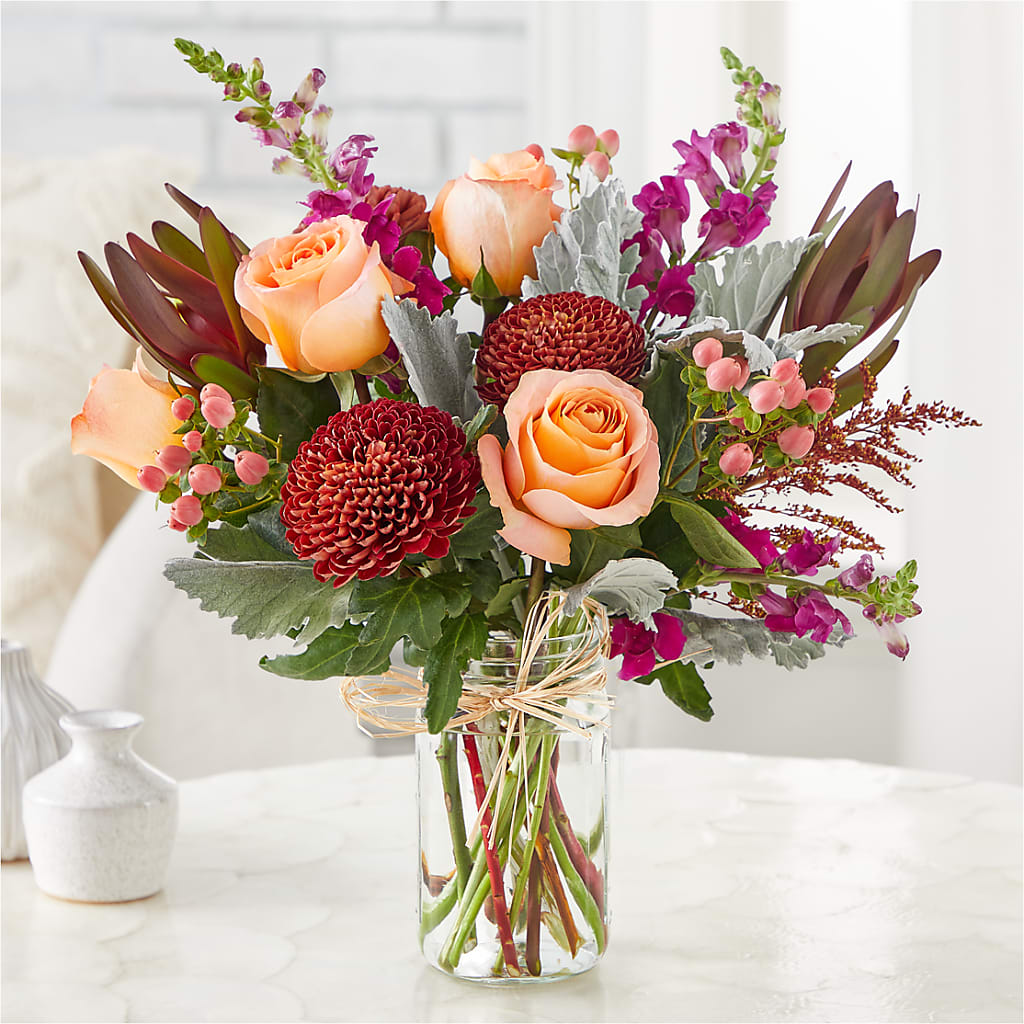 Moody Hues Bouquet –  Flora Ventures Llc, Newmarket NH