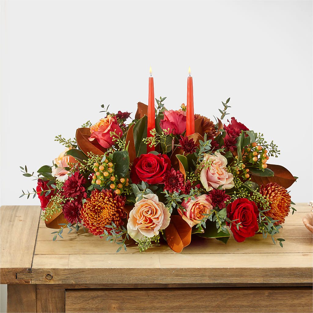 Gather Near Centerpiece –  Flora Ventures Llc, Newmarket NH