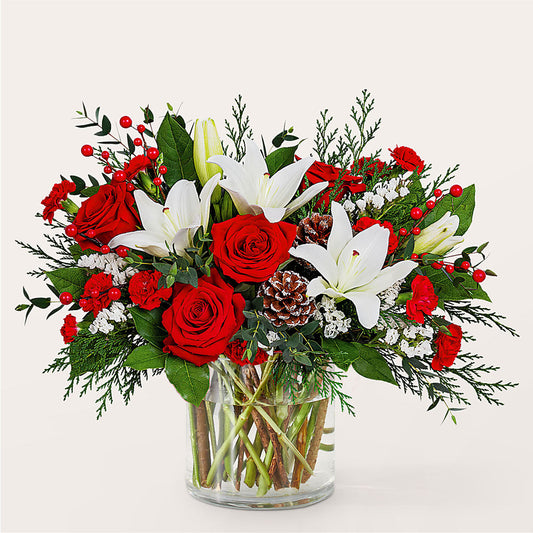 Best in Snow Bouquet –  Flora Ventures Llc, Newmarket NH