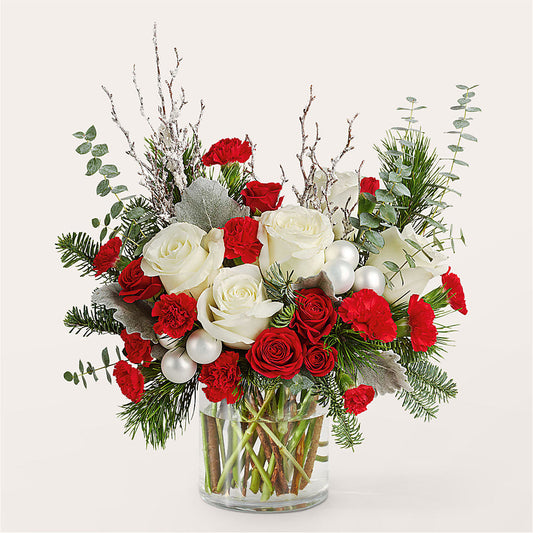 Trimming the Tree Bouquet –  Flora Ventures Llc, Newmarket NH