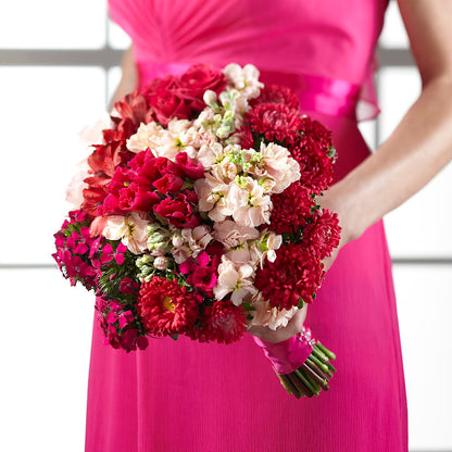 Pink Effervescence Bouquet –  Flora Ventures Llc, Newmarket NH